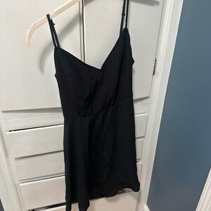 Women’s Little Black Dress with Tie Back Size S